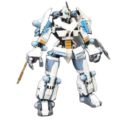 China DIY TOY 840pcs/set compatible ninja 7188 Battle Mech of 71738 titans building block kids toys for kids gift for sale