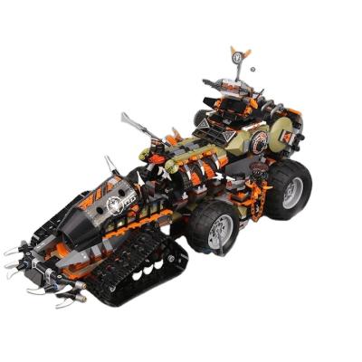 China DIY 06089 70654 Compatible DIY TOY 1320+pcs/set Ninja Dieselnaut Building Blocks Kids Toys For Children Gift for sale