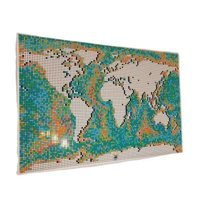 China Compatible DIY TOY Art World Map Building Blocks Bricks 11695pcs/set 99007 31203 for sale