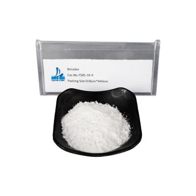 China Grade Medicinal Beta Cyclodextrin CAS 7585-39-9 Pó Branco Ser Mesmo Beta-Dextrn Fornecimento à venda