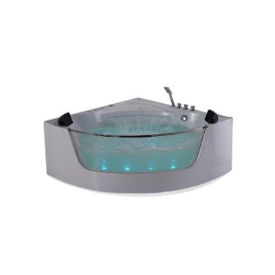 China MASSAGE Hot Selling Good Quality Custom Design Acrylic White Massage Bathtubs Free Soaking for sale