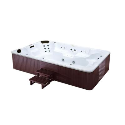 China MASSAGE K8976 Outdoor Spa Massage Bathtub For 6-8 Person Hot Tub for sale