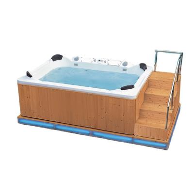 China MASSAGE K8980 Walk-in Outdoor Hot Tub Spa Massage For 4-6 People for sale