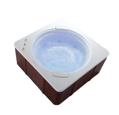 China MASSAGE KM7400D Spa Waterfall Massage Bathtub With Skirt for sale