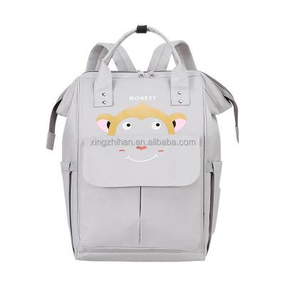 China With USB OEM Factory Custom Waterproof Multifunctional 5 in 1 Baby Diaper Bag with Changing Station for sale