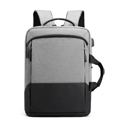 China With New Fashion USB Business Waterproof Anti-theft Large Capacity Laptop Backpacks With Soft Handles for sale