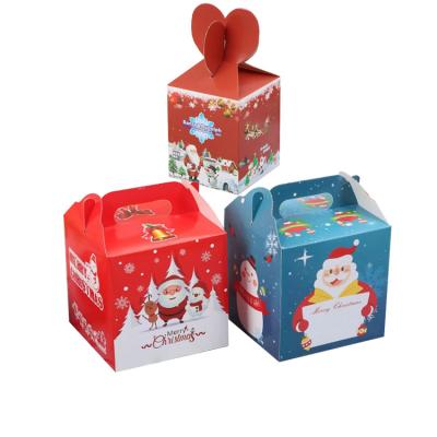 China Recyclable Customized Logo Package For Chrismas Boxes Cheap Hot Sale With Ribbon Socks Gift Box for sale