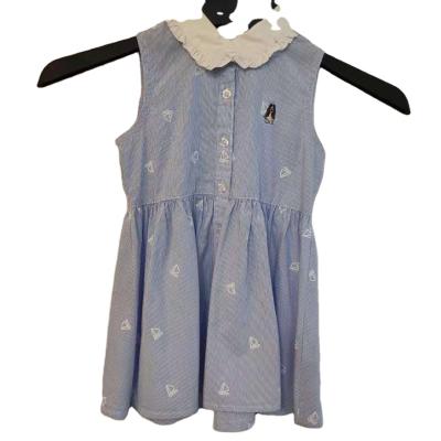 China Guaranteed Breathable High Quality Fashion Stripes Unique Girls Dress for sale