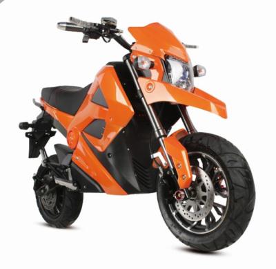 China 2000w Road ALUMINUM ALUMINUM Legal Motorcycles Electric Scooter , 72V Electric Motorcycle Racing Bicycle for sale