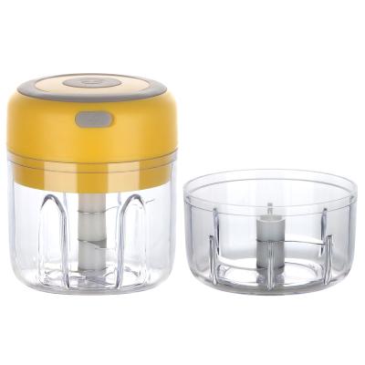 China 100ml/250ML Viable Portable USB Smart, Mini Electric Food Vegetable Meat/ Garlic Chopper Grinder for sale