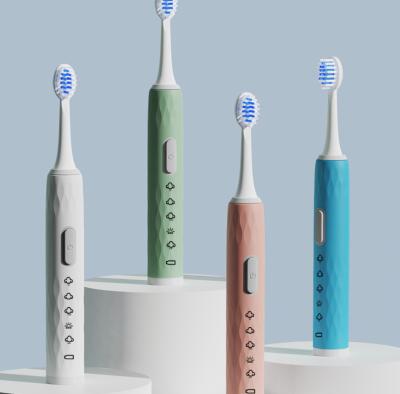 China Cheap Rechargeable Personal Soft Battery Health Care Rechargeable Automatic Ultrasonic Adult Electric Toothbrush for sale