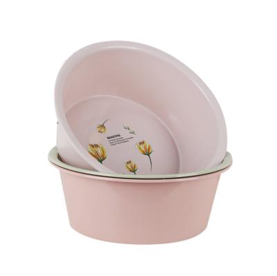 China Sustainable Plastic Laundry Buckets Portable Bathroom Foot Tub Bath Bucket Foot Water Container Bathroom Accessory for sale