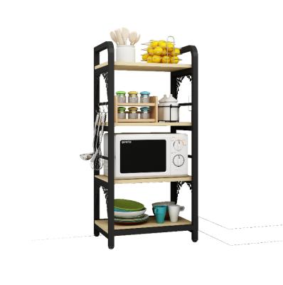 China Kitchenroom Microwave Shelf Rack Microwave Oven Holder Kitchen Shelf Organizer for sale