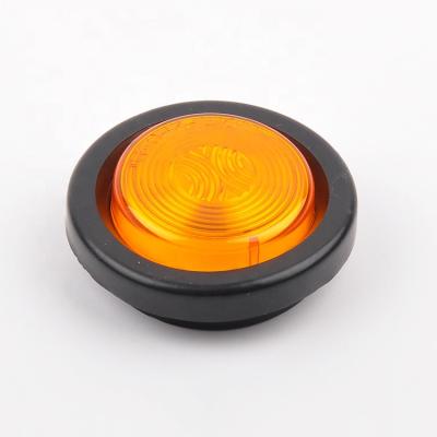 China Auto Truck Lamp Trailer Or Trailer Lights Side Light With Grommet&plug /turn/tailsealed Amber 12V 2