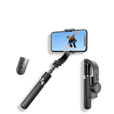 China L08 Universal Fold Video Radio Selfie Estabilizador de telefono Grabacion De Stick Smartphone Handheld Gimbal for sale