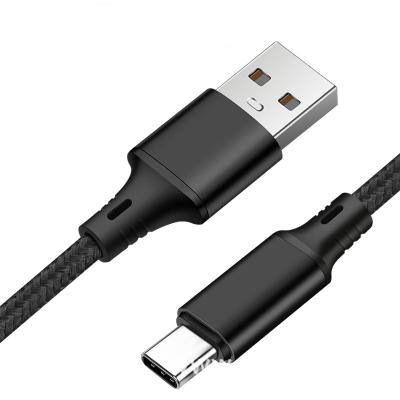 China Fast Speed ​​Charging Nylon Braided Fast Charging Type C 3.0 Usb C Cable For Huawei Samsung Data Cable Charging Micro Usb Cable for sale