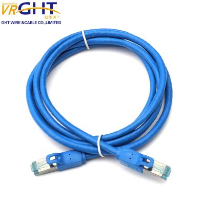 Chine Cat 6a Cat5e Cat6a Cat7 SFP Flat Patch Cord 10m Cat6 Utp Plug Rj45 FTP Cable Drum Cat6 Cabling System à vendre