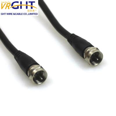 China For TV With f/t Connector Wire Rg59rg6 TV Coaxial Cable for sale