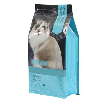 China Dry Food Cat Pet Food Packaging Bag Mylar Plastic Snacks Pouch Ziplock Bag Wholesale Moisture Proof Vacuum Packing Bag With Your Logo for sale