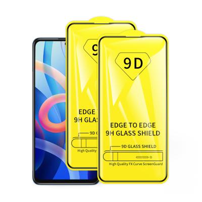 China Wholesale Price 9D Mobile Phone Screen Protector For Redmi Note 11 Full Cover Tempered Glass Screen Protector for sale