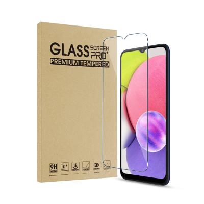 China Mobile Phone Free Sample Ultra-thin Premium Package 2.5D Custom Screen Protector Film For Samsung Galaxy A03s for sale