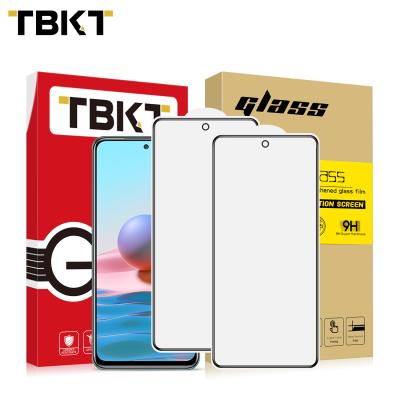 China Mobile Phone Tempered Glass For Redmi Note 10 4g Mobile Phone 3D Full Cover Factory Wholesale Price for sale