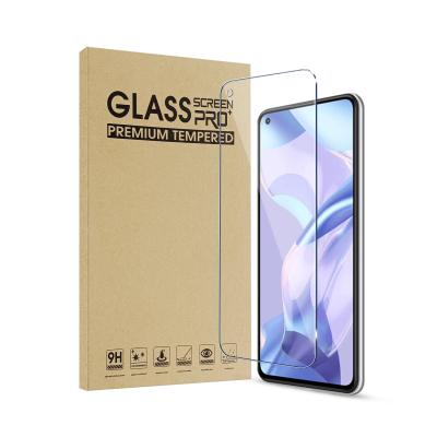 China Anti-fingerprint Screen Protector For Xiaomi 11 Lite 5G Tempered Glass Protective Film Clear Glass Protector for sale