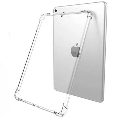 China Fashionable Slim For iPad 8 10.2 Clear Shockproof Flexible Tablet Case TPU Protective Case For iPad 10.2 for sale