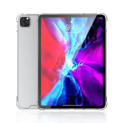 China Fashionable Slim For iPad Case Transparent Soft Flexible Drop-Resistant TPU Clear Cover Device For iPad 10.2 Case for sale