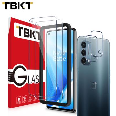 China High Quality Clear Mobile Phone 2.5D 9H Camera Lens Tempered Glass Film Screen Shockproof Protector For OnePlus Nord N200 5G for sale