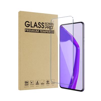 China Custom Mobile Phone Free Sample Premium Anti-broken Ultra-thin Tempered Glass 2.5D Screen Protector For Oneplus 10Pro 5G for sale