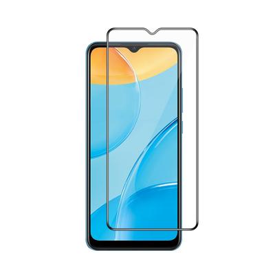 China Mobile Phone 2.5D 9H Full Coverage Curved Edge To Sharpen For OPPO A35 Silk Printing Tempered Glass Screen Protector for sale