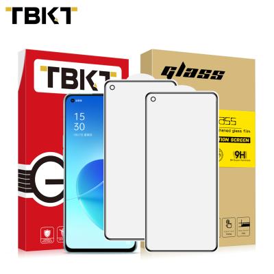 China Wholesale Mobile Phone Factory Price Full Cover 3d 5d 9d Tempered Glass Screen Protector For OPPO Reno 6 5G for sale