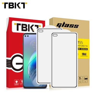 China Mobile phone factory price HD 3d hardness full cover tempered glass screen protector for motorola G100 for sale