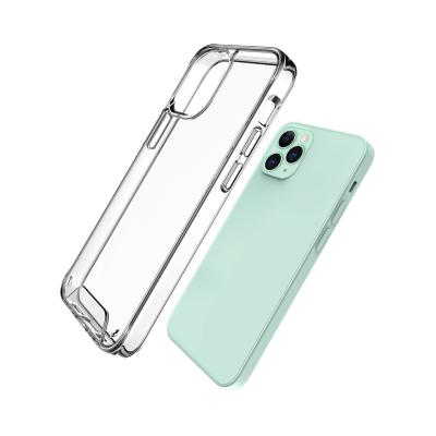 China Anti-fall Anti-scratch Phone Case Slip-proof Transparent Custom For iPhone 13 pro 12 mini for sale