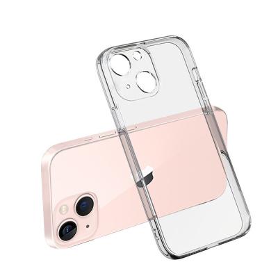 China TBKT Shockproof Phone Case Camera Lens Shockproof Clear Case Cover TPU For iPhone 13 Shockproof Silicone Phone Case for sale