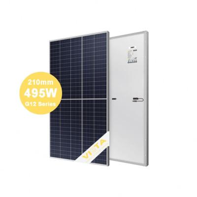 China 485W 490W 495W 500W 505W 210mmx210mm Complete Monocrystalline High Efficiency Perc Solar Panel for sale