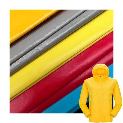 China Waterproof yellow nylon taffeta wax nylon fabric for ski suit nylon stocking fabric for sale