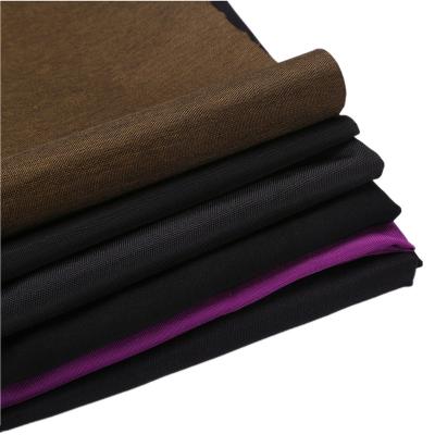 China 600D Polyester Waterproof Oxford Cloth Two Tone Cationic PU Coating For Handbag for sale