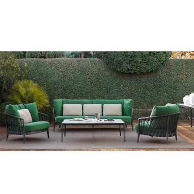 China UV-Resistant Commercial Modern Outdoor Furture Sofa / Garden Sofa Outdoor 4 PCS for sale