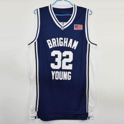 China Hot Sales Jimmer Fredette #32 College Jersey Basketball Jersey Mens Breathable Shirts Factory Outlets for sale