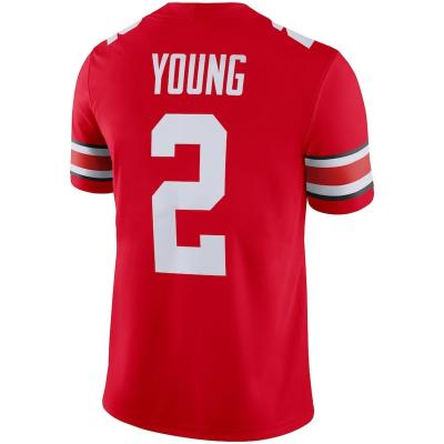 China Wholesale Youth #0 #1 #27 George NCAA #2 Jerseys College American Football Jerseys Breathable Factory Outlets for sale