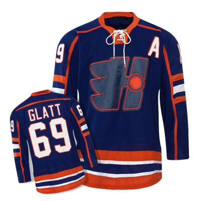 China Shirts & Tops Wholesale Rogue #69 Glatt Jersey Halifax Highlanders Movie Ice Hockey Jerseys Stitched Breathable for sale