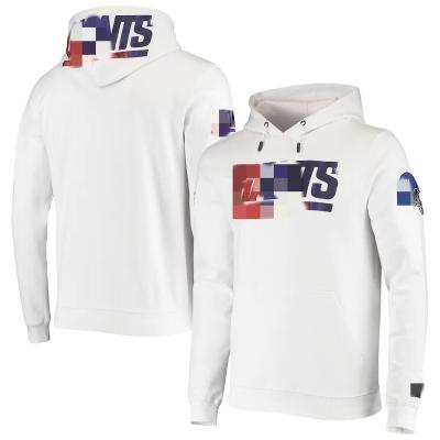 China Breathable Sweatshirts N 3D F L American Football Digital Printing Loose Hooded Hoodie Autumn Winter White for sale