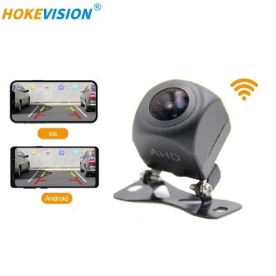 China Best 1080p hd waterproof wifi dash bakfra rear view security camera android reverse car connect mobile for car IOS to smartphone for sale