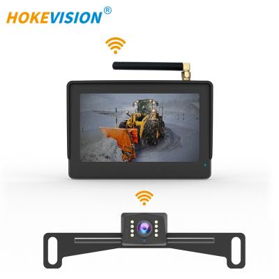 China Waterproof Factory OEM Car Camera Wireless Rear View Camera with 4.3 5 Inch Monitor for Car Mini Van Cargo Truck for sale