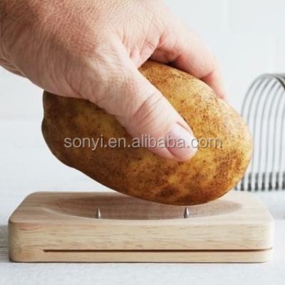 China Sustainable USA Hot Selling For Dinner Market Commercial Potato Chips Slicer , Sweet Design Potato Chips Cutter for sale