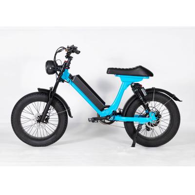 China Hot Selling Aluminum Alloy 48V 15Ah 45km/h Motor E-Bike Fat Tire Bicycle Electric Bike Amazon 750w 1000w Mountain Bike Fat Bike for sale