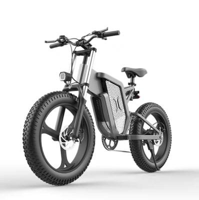 China Aluminum alloy 48V 500W 55 km/h 30Ah electric hybrid mountain bike with CE FCC Rohs EU and US warehouse for sale