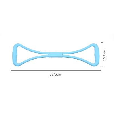 China 2022 Food Grade Wholesale Silicone Tube Yoga Mat Strap Elastic Stretch Pull Belt YT74 for sale